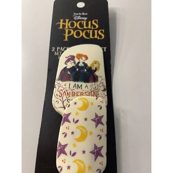 Disney Halloween Hocus Pocus I Am A Sanderson Sister 2 Pk Silicone Spatula Set - Picture 2 of 9